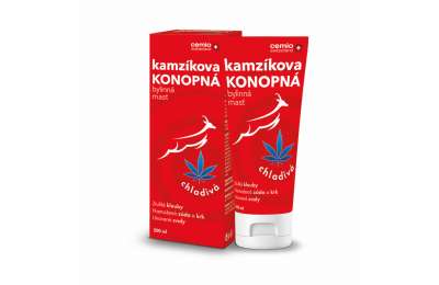 Cemio Kamzíkova konopná mast chladivá 200ml